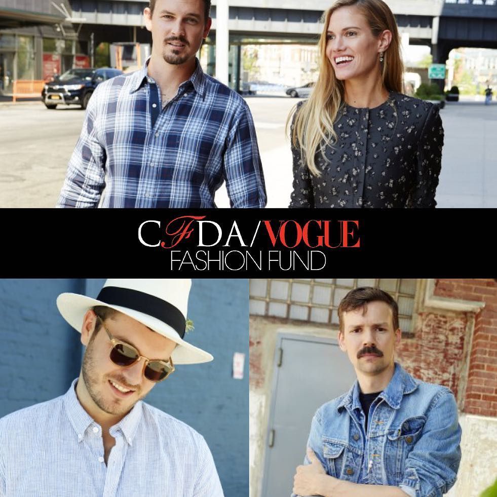 CFDA's tweet photo. THIS JUST IN! The 2016 #CVFF winner is @brockcollection and the runners-up are @adamselman and @krewe. Congrats to … https://t.co/mnNtEiYk0d