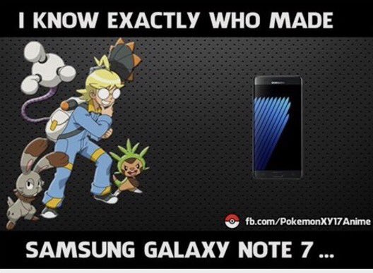 Natsu_Rival's tweet image. It all makes sense rip #SamsungNote7