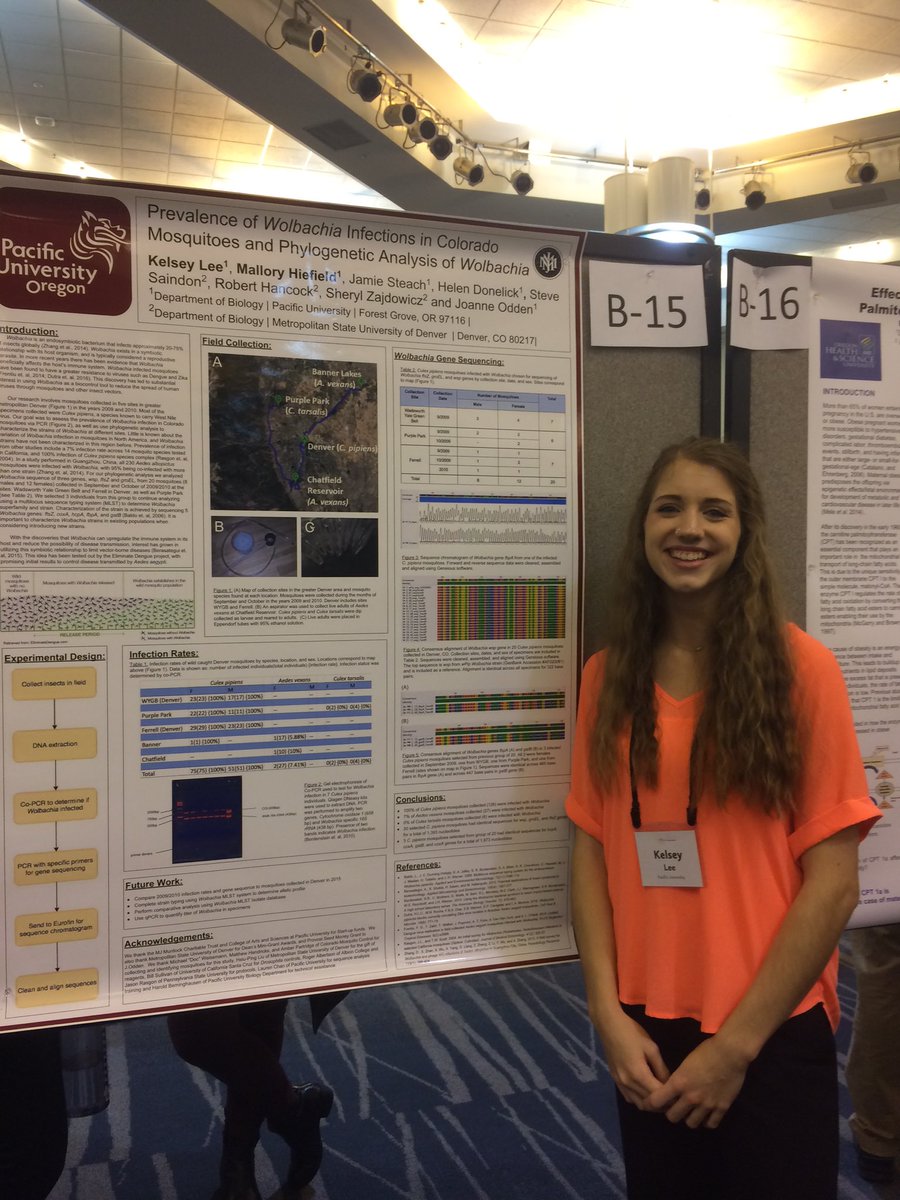 joanne_odden's tweet photo. Way to go Kelsey Lee and Mallory Hiefield at the Murdock College Science Research conference. @PacificUBiology https://t.co/i2ObCMBNrK