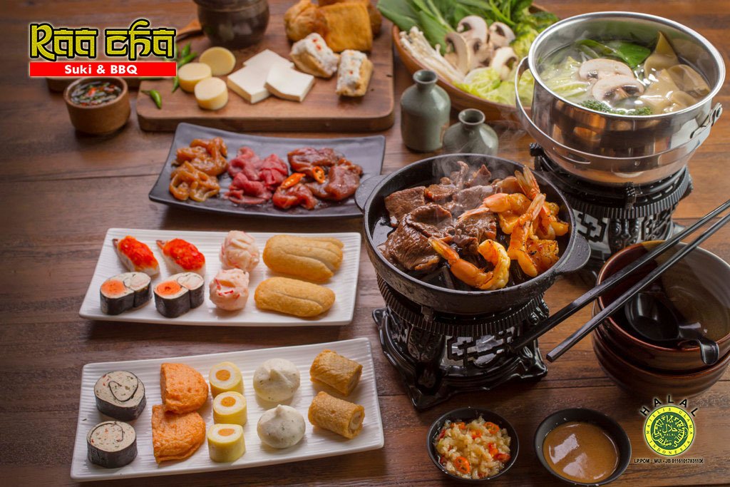 Mau makan #pakai menu apapun di Raa Cha, kamu tidak perlu takut berat kamu naik, karena sayuran Raa cha adalah sayuran organik