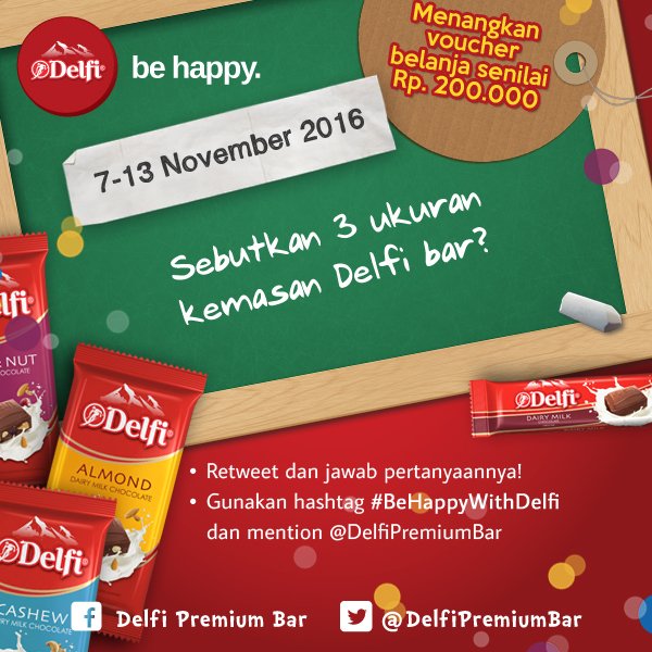 DelfiPremiumBar's tweet photo. Buat kamu yang ngaku Delfi Lovers, pasti tahu jawabannya dong? #BeHappywithDelfi ^^ https://t.co/xVahMvDYXQ