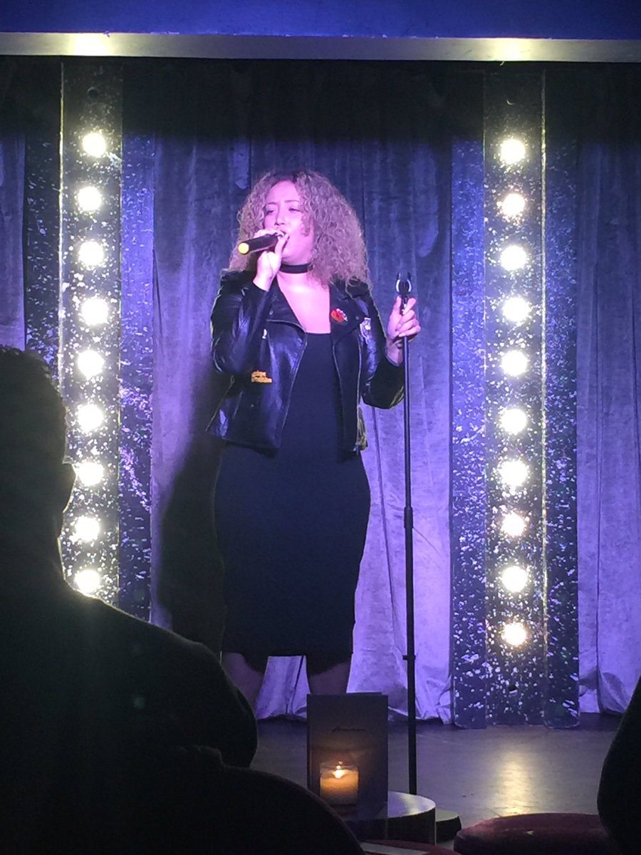 Yes @YazminArtist - you had the whole crowd on their feet!