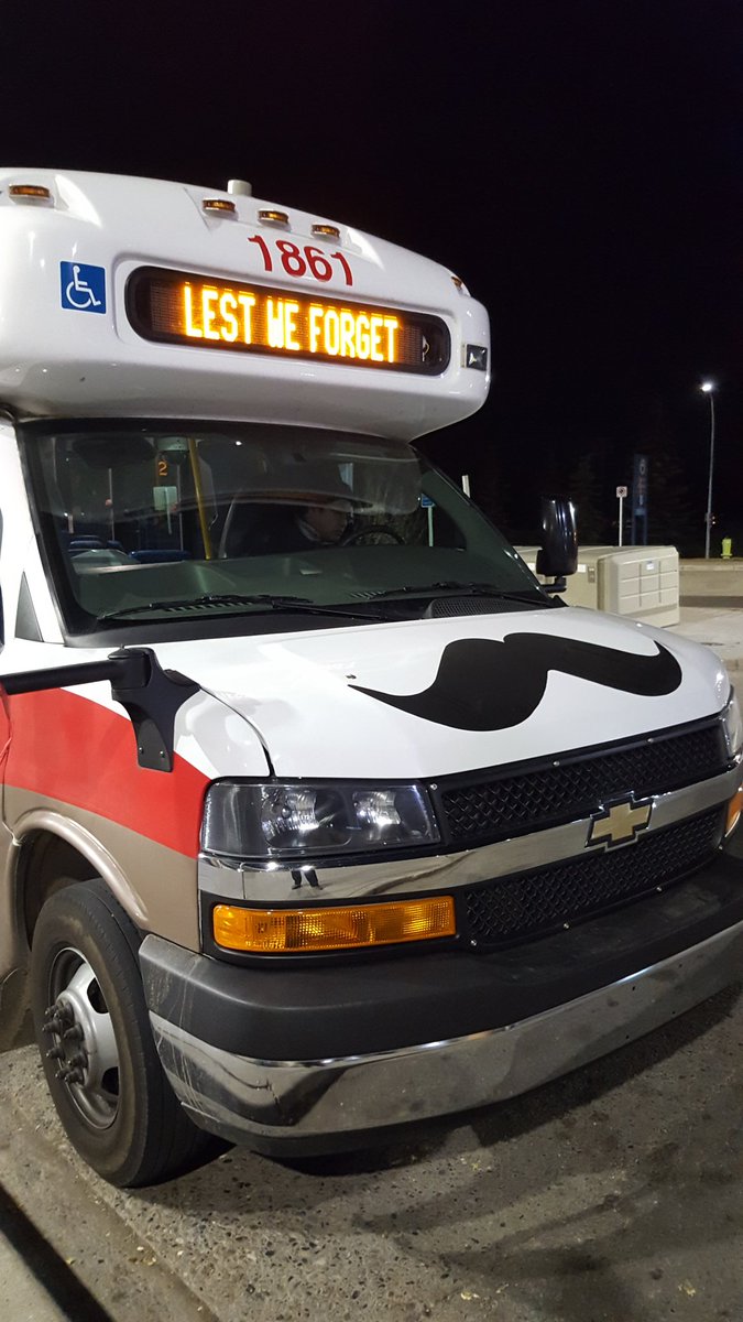 Love to see <a href="/calgarytransit/">Calgary Transit</a> participating in Movember!! Are you participating too?