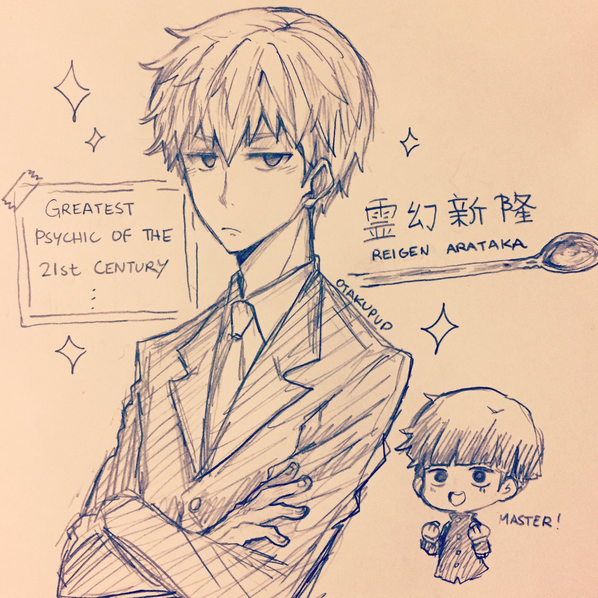 REIGEN IS A FREAKIN BOSS. I CANT. ? I LOVE HIM SO MUCH LOL #mobpsycho100 