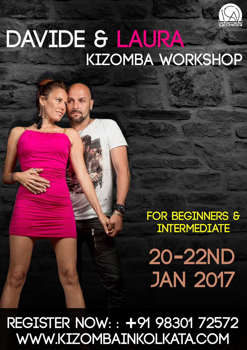 hiteshsalsawala's tweet photo. You don't wanna miss this! January 2017! #Kik with #DAVIDEYLAURA #KizombaInKolkata ##WhatsUpKolkata #YourLocalScene https://t.co/tFAwOWK5je