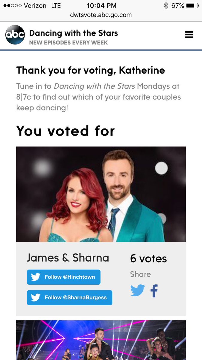 fwitterkatie's tweet photo. you already know, got #TeamLastMenStanding โค๏ธ@SharnaBurgess @Hinchtown #TeamStopAndGo @calvinjohnsonjr @lindsayarnold #TeamLindsatron https://t.co/7YZ9u9ahLn