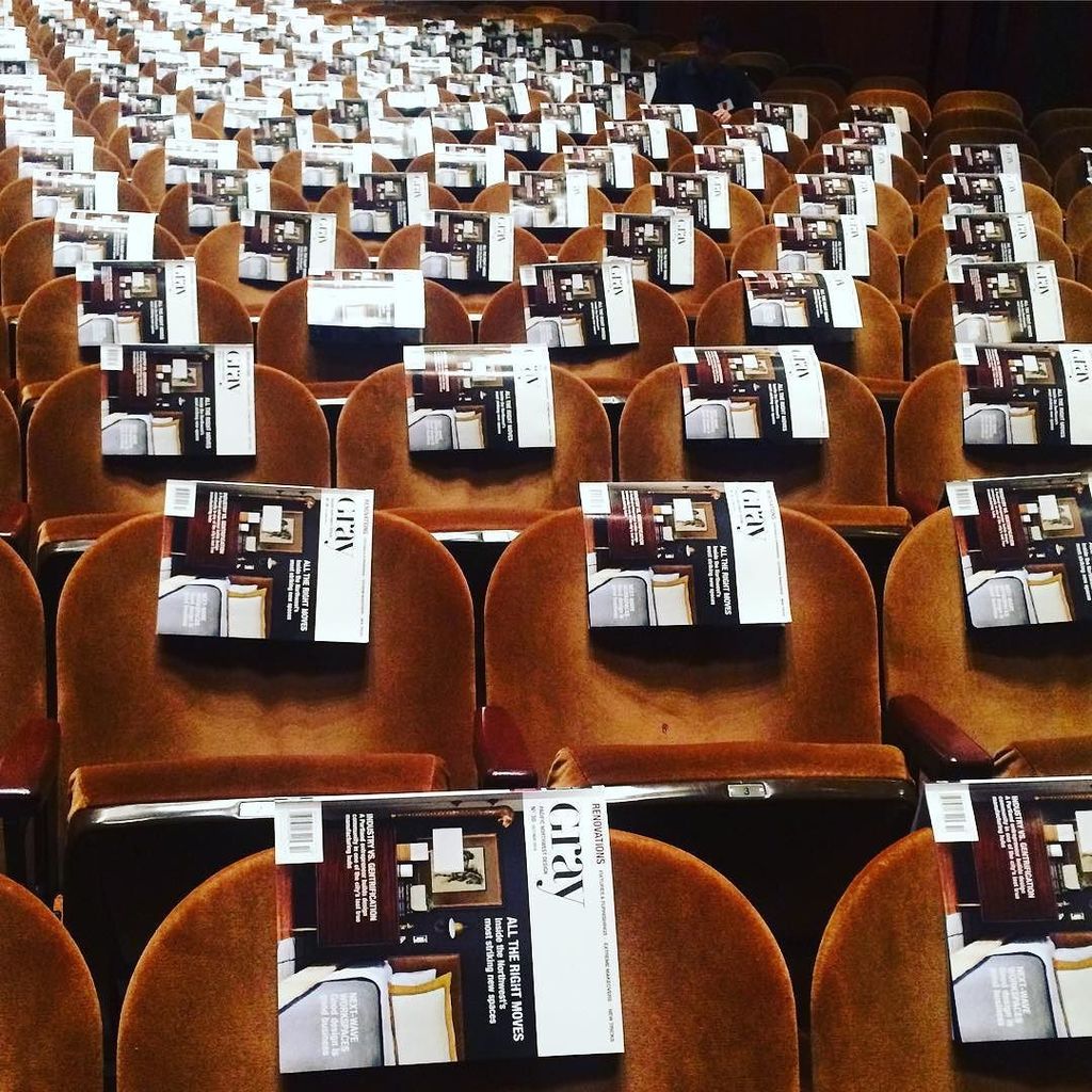Gray_Magazine's tweet photo. All ready! @aiaseattle #HonorAwards tonight at @benaroyahall. #oscarsofarchitecture #proud… https://t.co/Ah3tYBeo4f https://t.co/re5wwcA4Pi