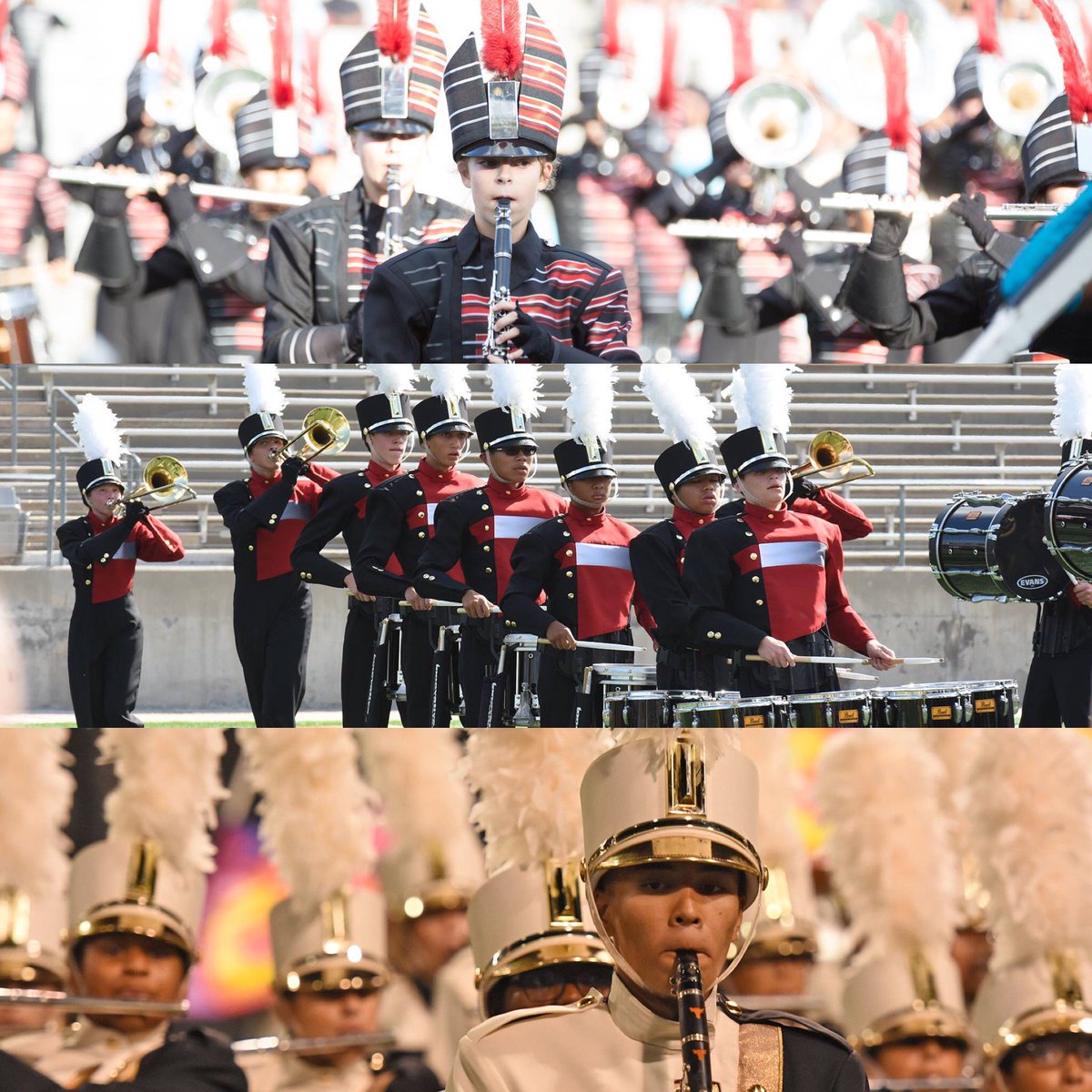 Good luck <a href="/CyFairBand/">CyFairBand</a> <a href="/BandLobo/">Langham Creek High School Band</a> &amp; <a href="/CFGEMB/">Cypress Falls Band</a>, performing today at the #UILState marching contest. Stream it live: uiltexas.org/music/marching…