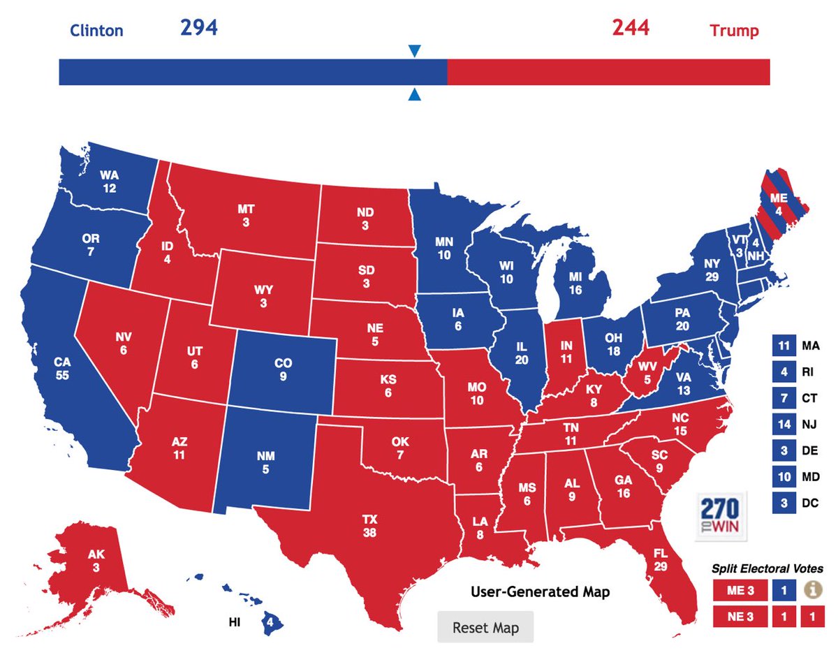 ernest_el's tweet photo. A little too close for comfort but these are my predictions for tomorrow... #ElectionDay https://t.co/ank5WmiAvQ