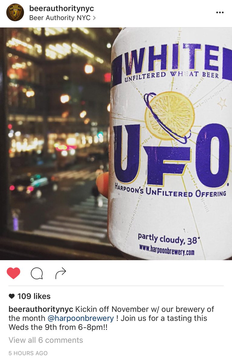 Join us Wednesday night <a href="/BeerAuthNY/">Beer Authority NYC</a> for a 10 line tap take over event and tasting!  #craftbeer #nyc #harpoon