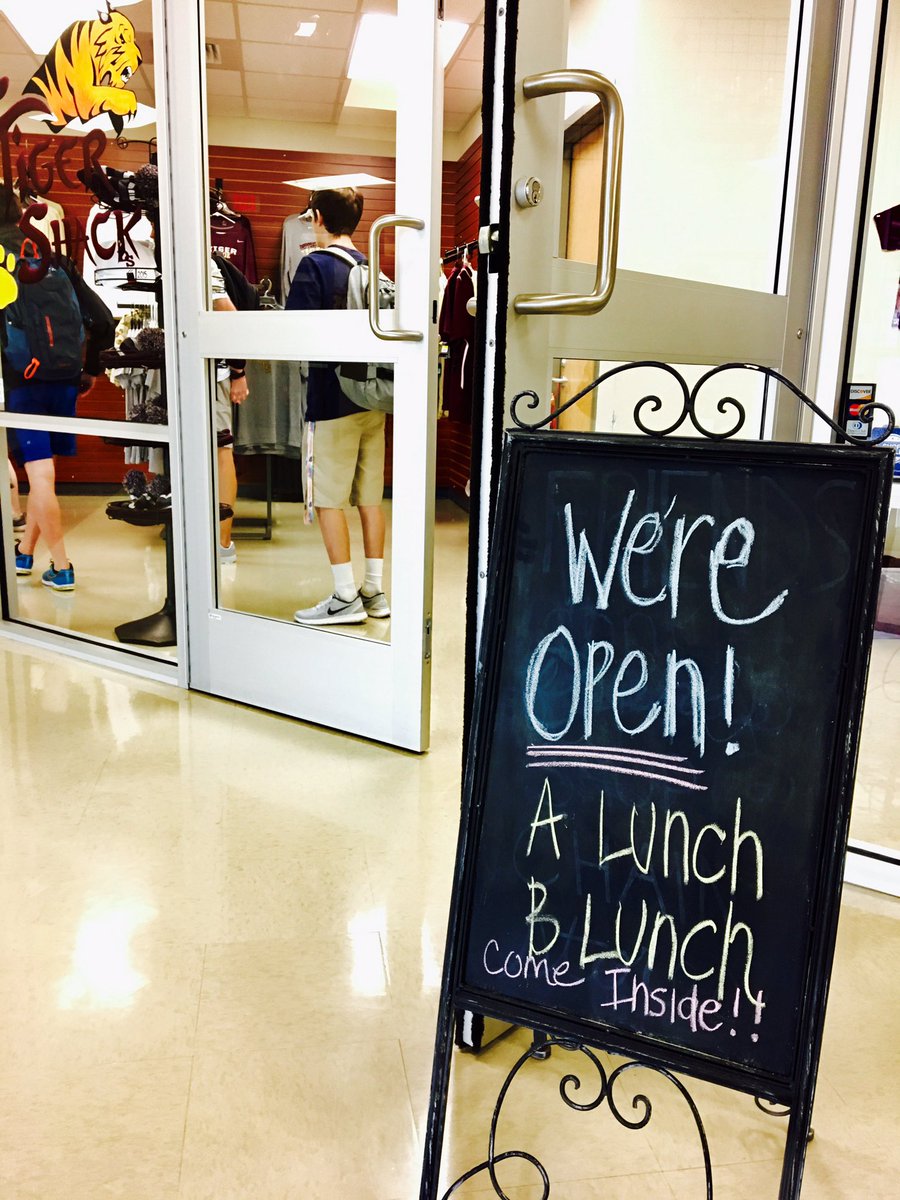 tigershack's tweet image. Welcome to the DSTiger Shack 2016-2017. Open during A &amp;amp; B lunches all year long!