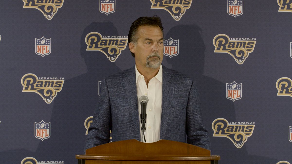 RamsNFL's tweet photo. Fisher says QB Case Keenum will start vs. Jets

Monday Wrap-Up + Full Press Conference 📰 | https://t.co/M8I6FzM7vi https://t.co/gWwRFwzFIl