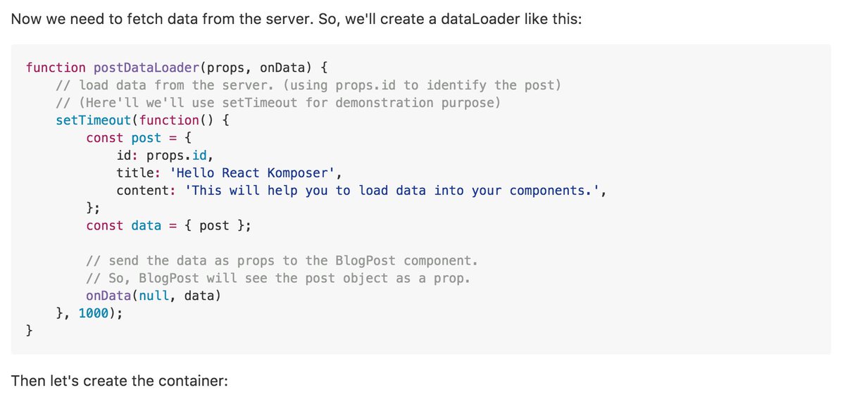 arunoda's tweet image. I just launched React Komposer 2.0 - It'll be pretty useful for you to create data containers for #reactjs - medium.com/@arunoda/intro…