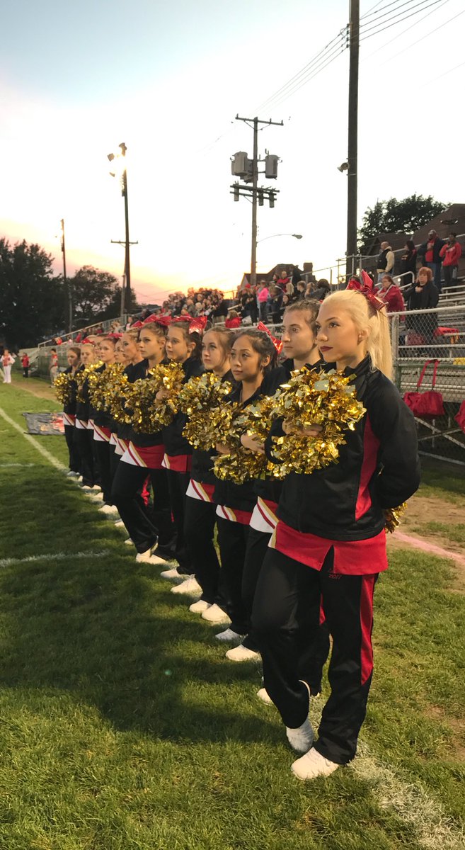 Ngate_Cheer's tweet photo. F❤️N💛L🏈 #Round2 of playoffs this Friday at Hampton High School vs Bishop Canevin! Come show support!  #RoadtoRMU https://t.co/hV74CcwWCu