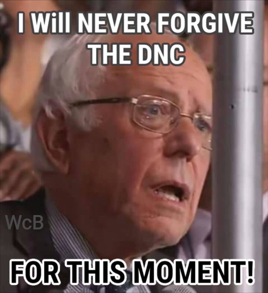 PensiveTM's tweet photo. @Berner4Trump Sorry, I am a true member if the #NotMeUs #AntiOligarchy movement and cannot vote for either #CorporateCandidate. https://t.co/Pvcd3QF5h5