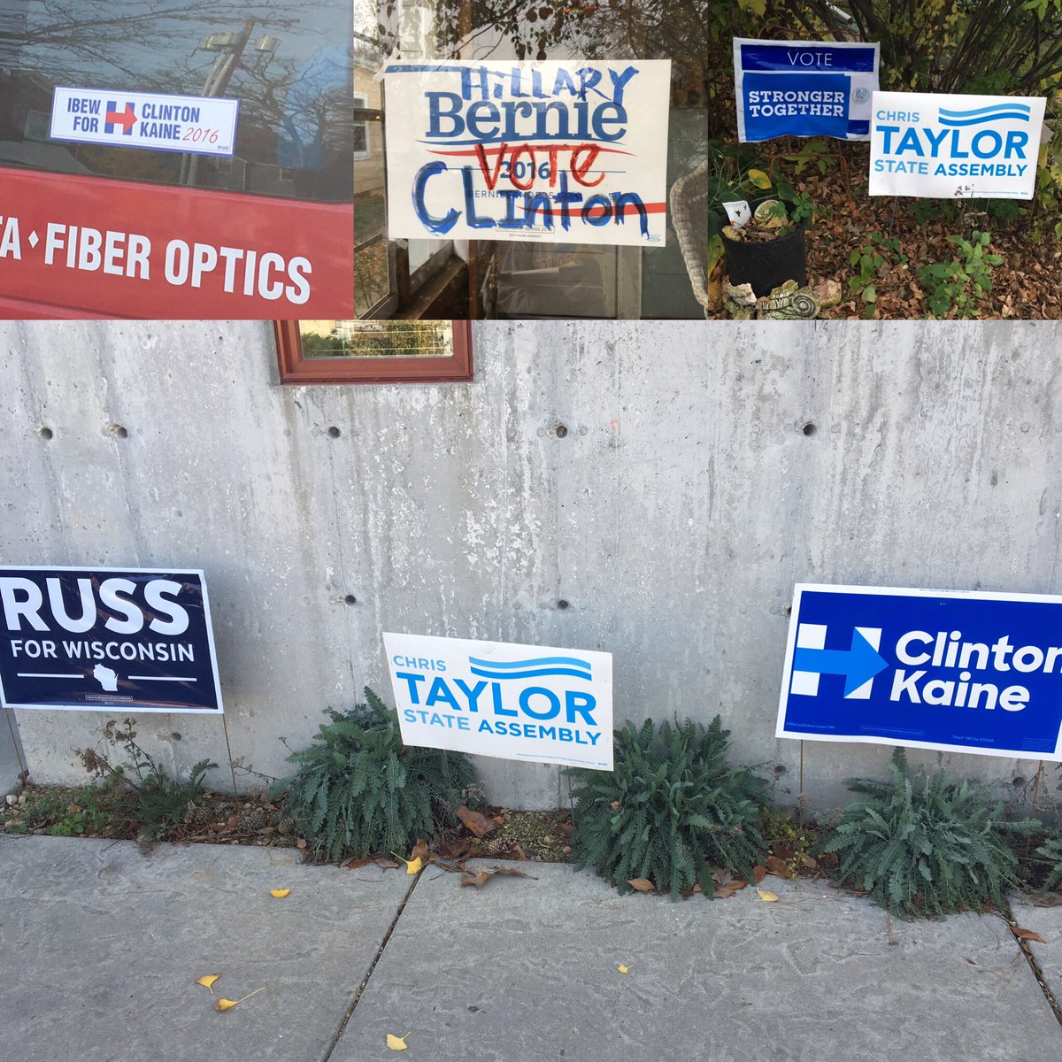 Madison4Hill's tweet photo. One day left; let's Get Out The Vote, Madison!  https://t.co/6w6FJaL9wP #ImWithHer #WIVolunteer #Russ4Us #Russ4WI https://t.co/neRYGr9QZn