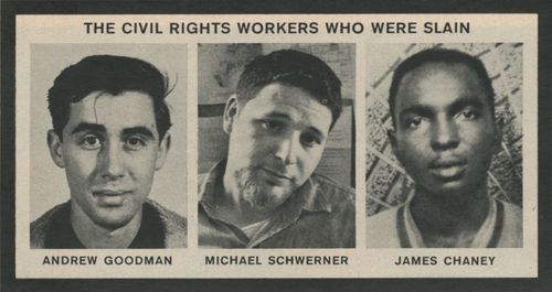PastorJoshuarod's tweet photo. Three reasons why you should vote tomorrow, Goodman, Schwerner and Chaney. These are three of my Civil Rights Heroes. https://t.co/voRgOQlFCv