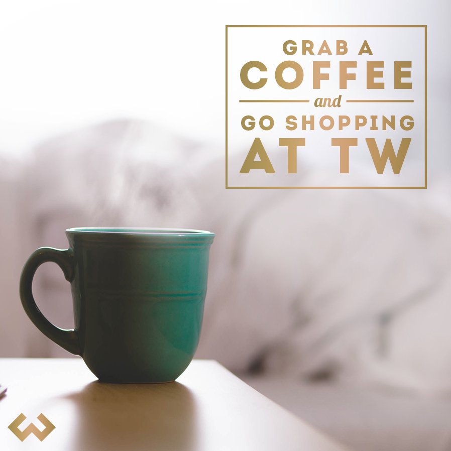 thatwardrobe_'s tweet photo. #Morning #essentials coffee and shopping! https://t.co/34yYjvCY8G