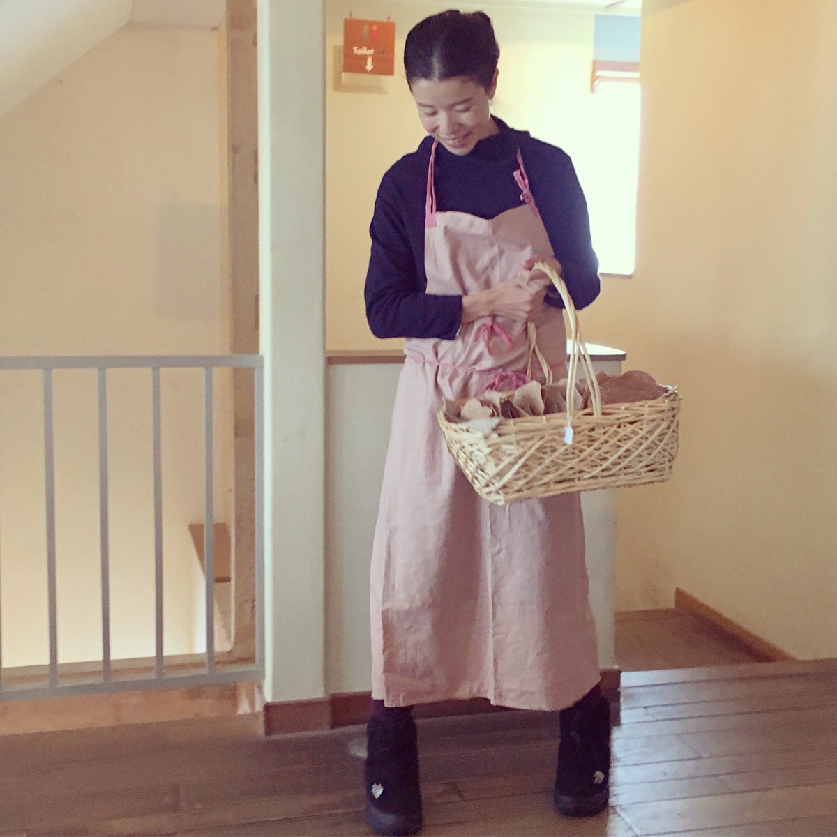 esiliina harvest 福田里香エプロン
