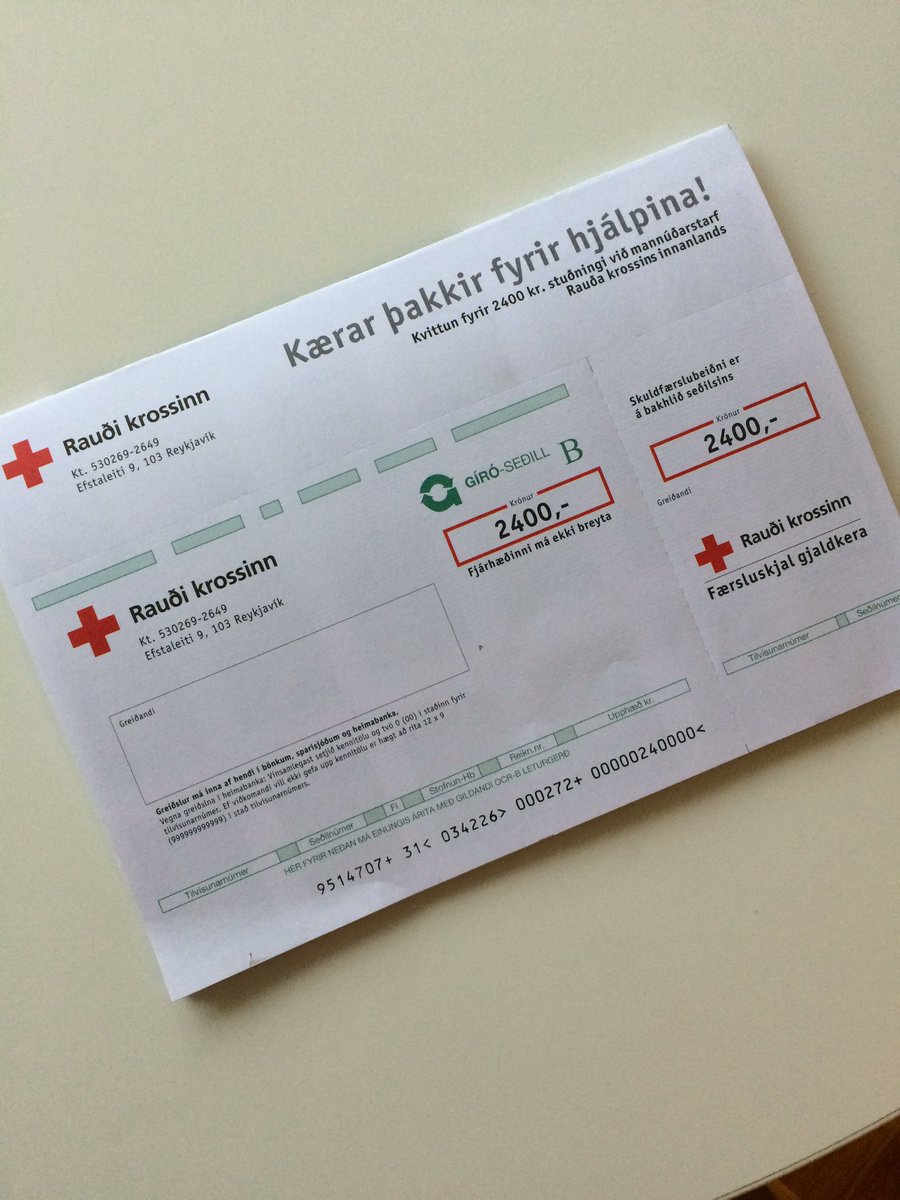 Mikilvægt - hjálpum þeim sem þess þurfa.