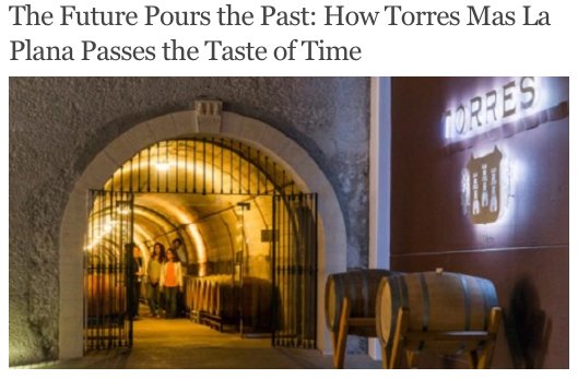 Have you seen @Aerogaby’s fabulous piece on @TorresWines #MasLaPlana for @Thetaste_ie?
thetaste.ie/wp/the-future-…