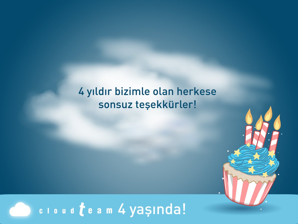 Cloudteam 4 yaşında!