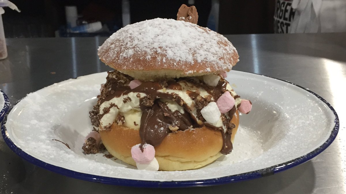 What do you think of our dessert for The Burger Priest Christmas menu? #jointhecongregation