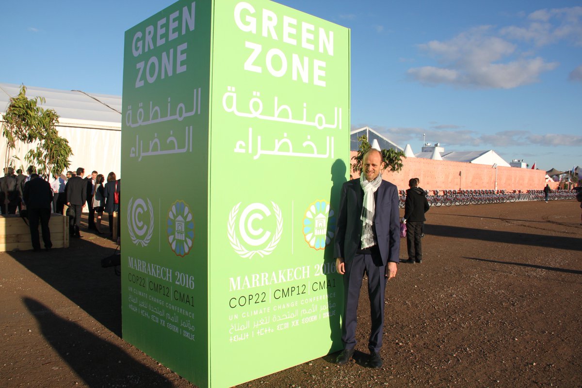 Gilles Marchal et <a href="/E3DFrance/">E3D-Environnement</a> à la #COP22 les 8 et 9 novembre à Marrakech au coté de <a href="/LaFrenchTech/">La French Tech</a> et <a href="/TechnopolArbois/">Technopole Arbois</a> dans la Green zone !