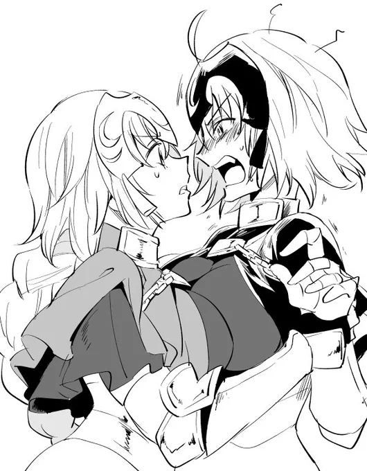ジャンヌちゃんとジャンヌオルタちゃん 