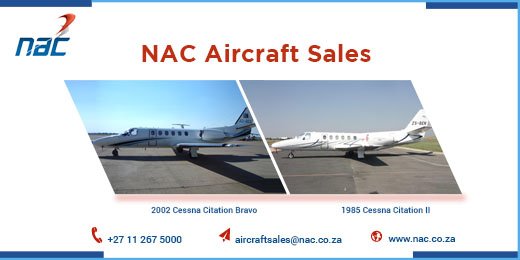 Cessna Jets For Sale! Contact us +27 11 267 5000