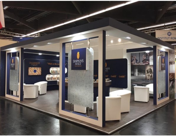 SimpsonsMalt's tweet image. Our home for the next 3 days - if you're here @BrauBeviale, come &amp;amp; say hello! Hall 1 Stand 530 #braubeviale #homeofgoodmalt