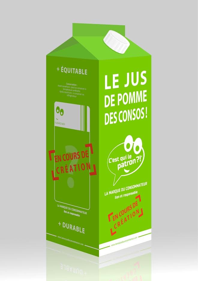 C_qui_le_Patron's tweet photo. CA Y EST c'est en ligne ! Après le lait les consos créent 2 nouveaux produits +équitables et +durables: participez ! https://t.co/TY2L5VWo7x https://t.co/i1DcN9QRPJ