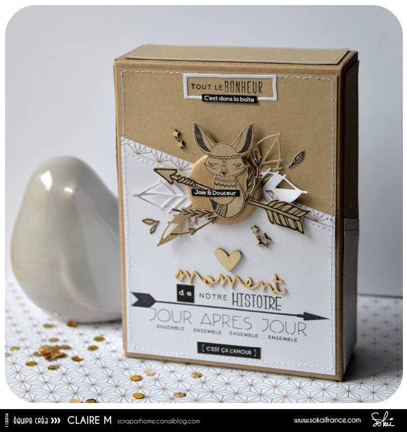 SokaiFrance's tweet image. Trop jolie cette #boite #minialbum #papiers #DIY #scrapbooking #SokaiFrance ! #inspi #tendance ow.ly/zrd7305XLDk