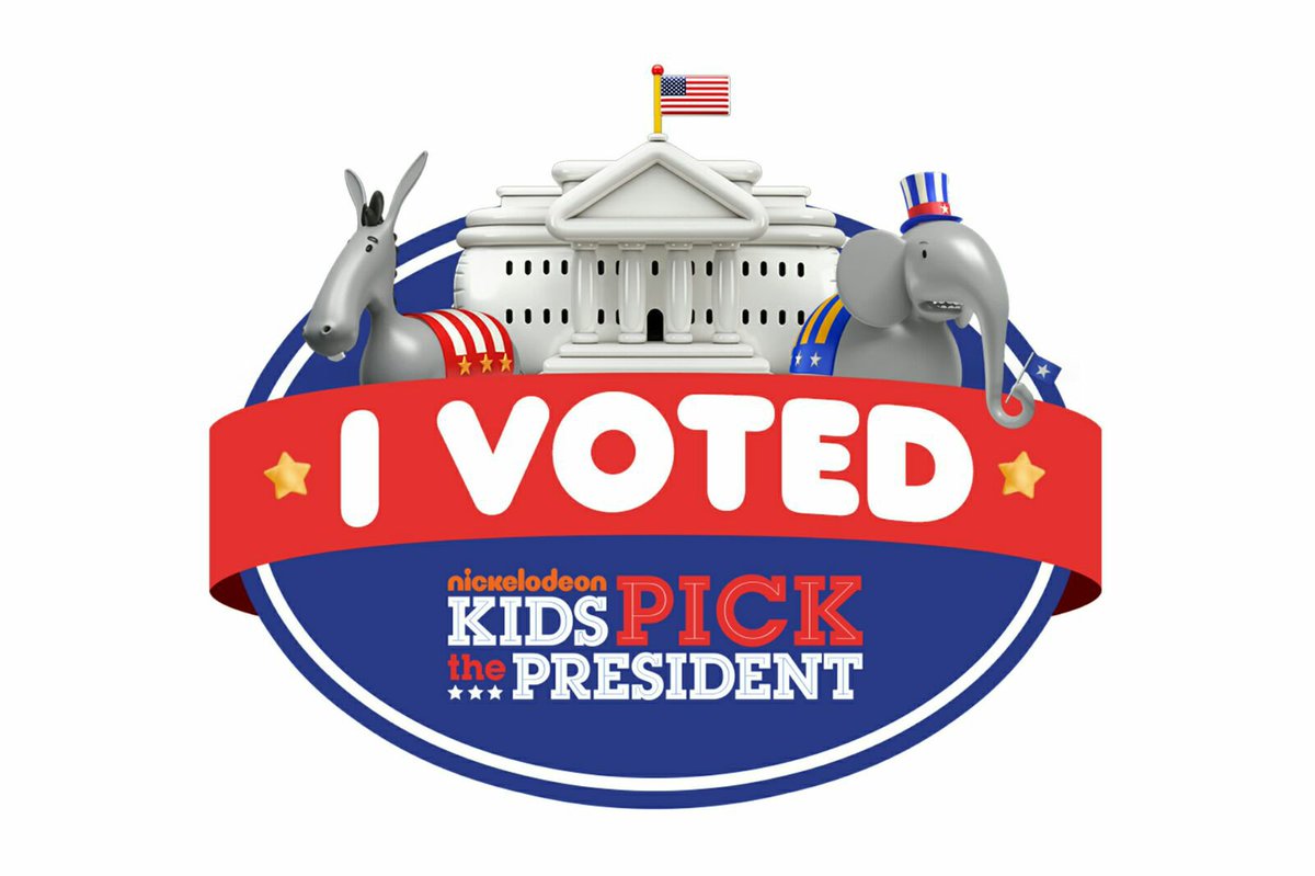 AubCedu's tweet photo. When you're not old enough to vote yet so you vote in class and on Nickelodeon kids pick the President. #Election2016 #vote @mrsking209 https://t.co/VCFgXpq8H2