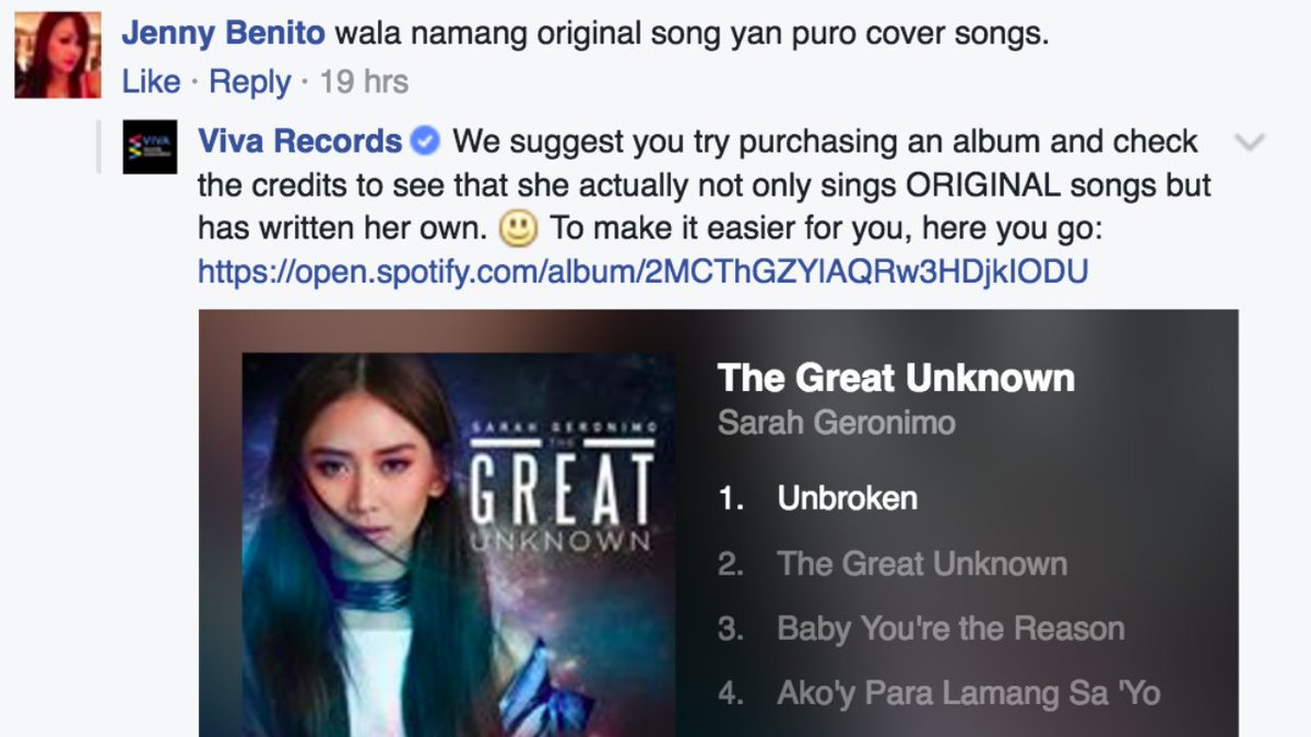johnreynico's tweet photo. SAVAGE SI ADMIN! HAHAHAHAHAHAHAHAHAHAHAHAHA Gujab admin, gujab! #AllOriginals #AllSarah #SGTheGreatUnknown https://t.co/K8gjb8z4fo