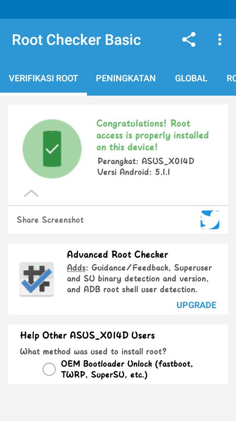 budi_b3's tweet image. Root Checker Results #rootchecker #joeykrim