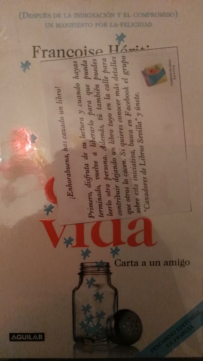 cazadores_libro's tweet photo. #cazadoresdelibros #Sevilla #Felizmartes #librosparatodos #Bibliotecaalairelibre #libros #APP #appgratis #25000cazadores #cultura https://t.co/KJeiBjVdPq