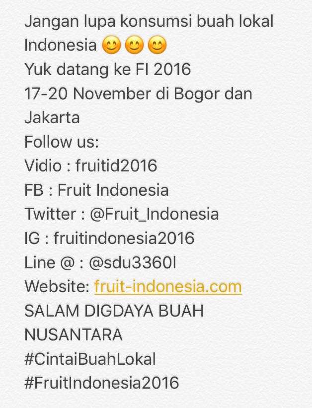 Festival Bunga Buah Nusantara IPB tweet media