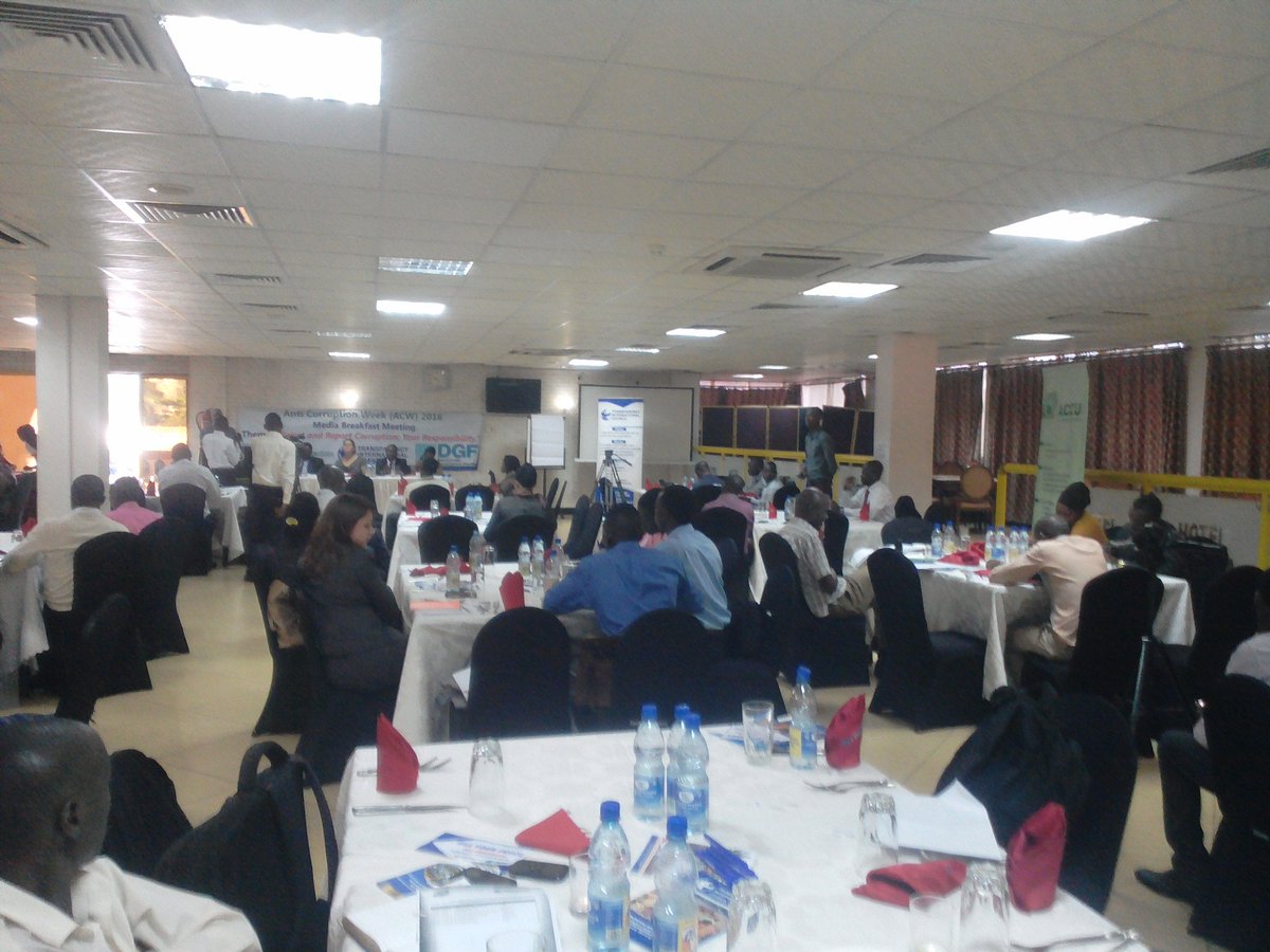 tiuganda1's tweet photo. #TIUACW2016 happening now at hotel Africana.  @CSBAGUGANDA @Accu_Ug @mutalejosh1 https://t.co/Z2vlorgPTO