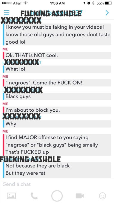 I sometimes really dislike ppl. Oh &amp; FTR, he told me to chill but I was so pissed, I forgot to save that