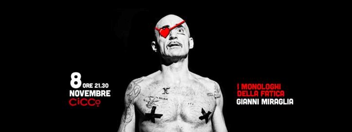 _WeeeMi's tweet photo. Martedì 08/11 - Gianni Miraglia - I Monologhi Della Fatica https://t.co/eQP0TnQ4GY https://t.co/pXWst2yPww