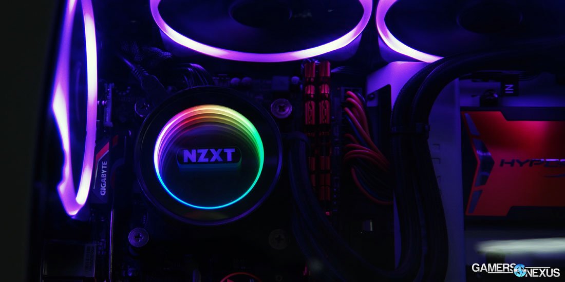 NZXT's tweet image. Gamers Nexus has a full breakdown of our latest Kraken series coolers -- check out their review: nzxt.co/2egWtvM