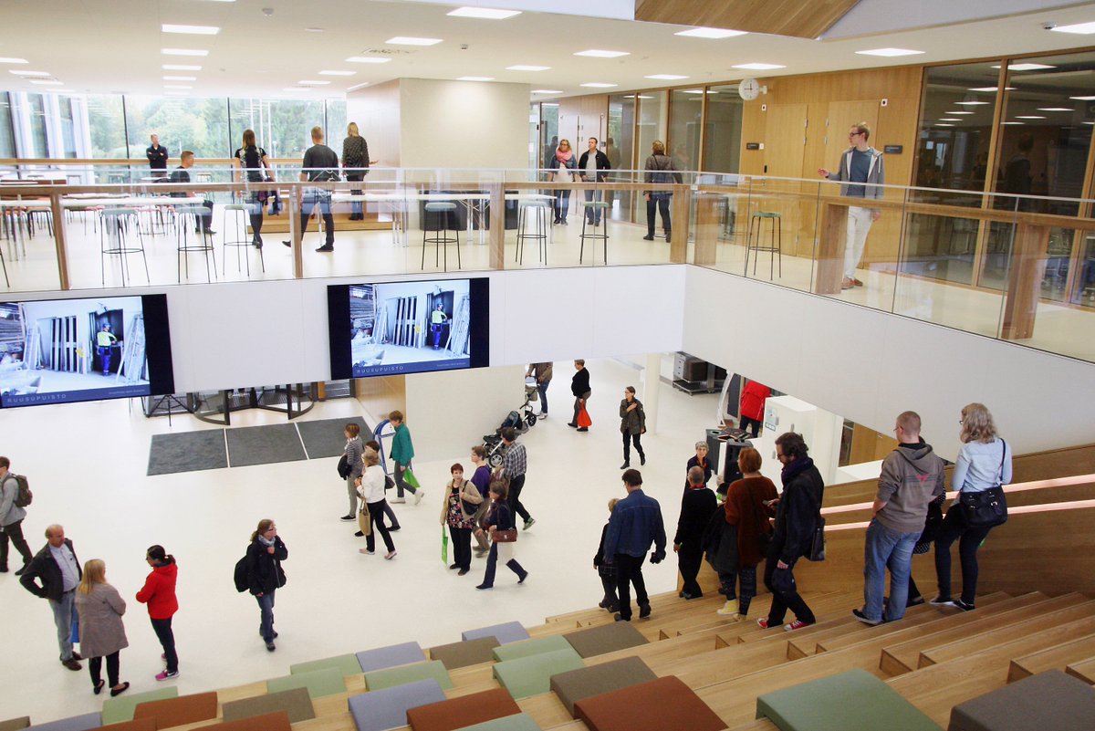 Campus for #collaboration #Ruusupuisto in @uniofjyvaskyla in #Leesmanindex review #campusdevelopment #sykoy. leesmanindex.com/wp-content/upl…