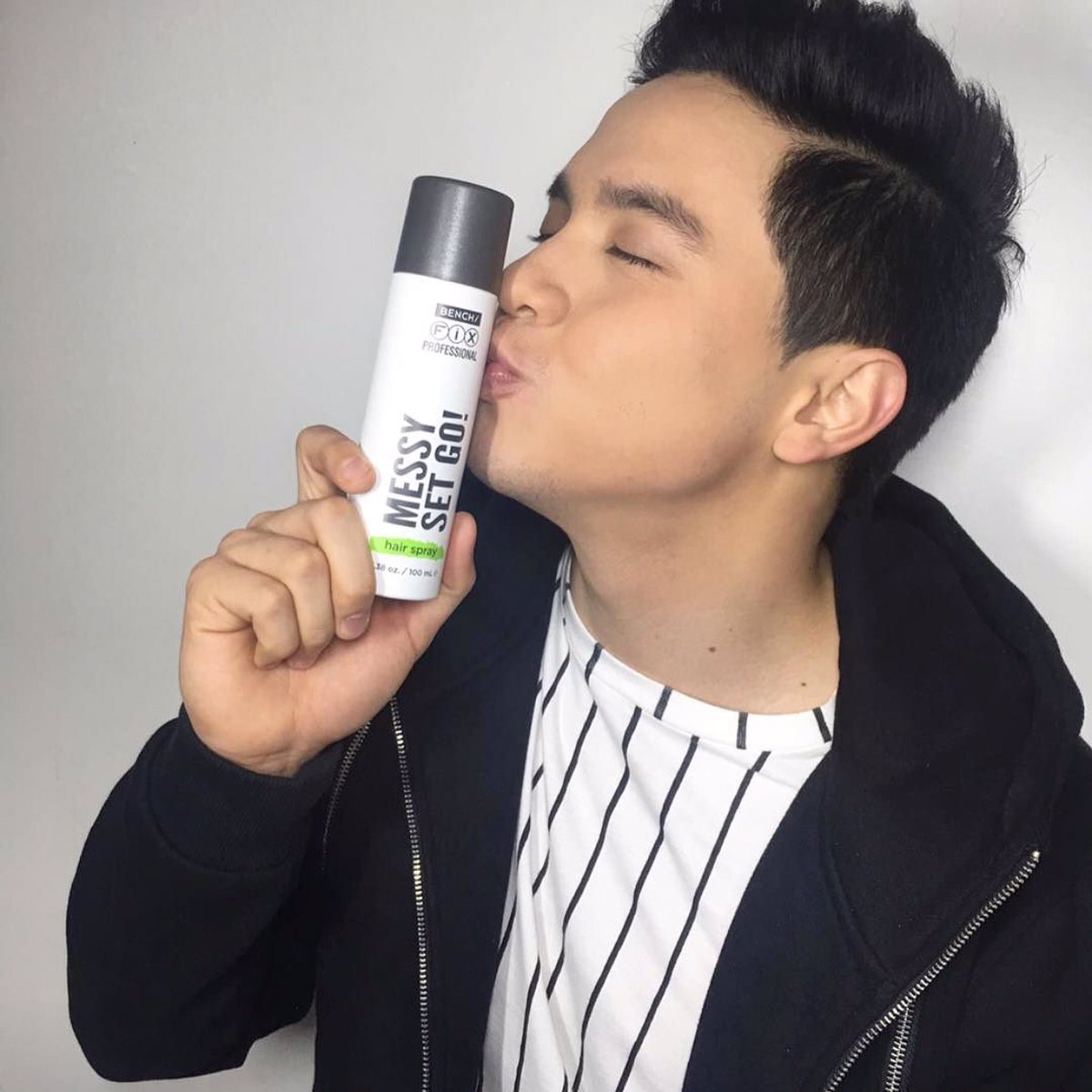 SimplyALDENofcl's tweet photo. @aldenrichards02 for Bench #FixProfessional Messy Set Go! Hairspray 

© @BCbench https://t.co/1rsxR4lKF5