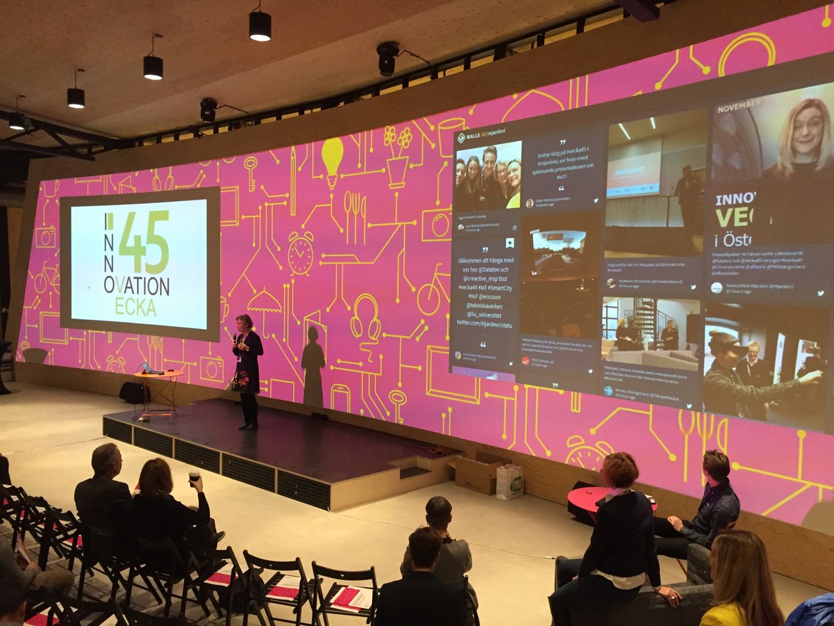 Pleased to host regional innovation week #vecka45 at @Dataton HQ!  #vecka45 @vecka45_innovationsveckan Välkommen!