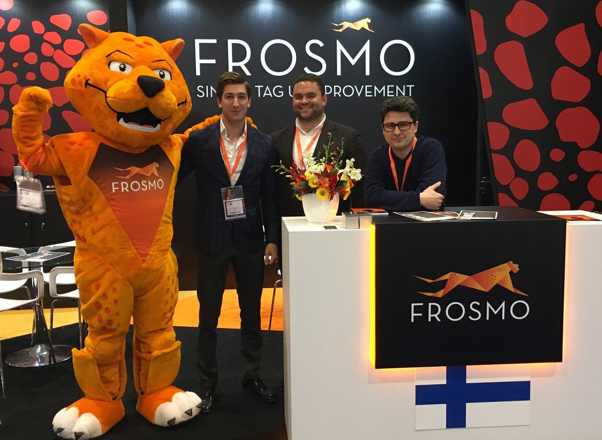 Frosmo's tweet photo. Are you attending #WTM today? Drop by for your morning coffee at booth TT455 and meet our team! #SingleTag #UI #eCommerce @ManuVanHelsinki https://t.co/FVgnvqx8hE