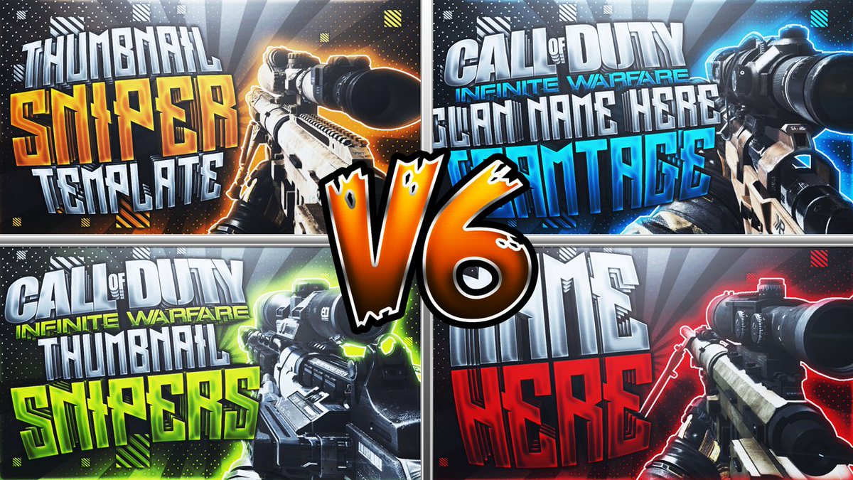 AcezPromotions's tweet photo. Infinite Warfare Thumbnail Pack V6
Get it here: https://t.co/KTqOZCk0tP

@HyperRTs
@NightRTs
@Relay_RTs
@DNR_CREW
@BurnRTs
@gridcoreRTs https://t.co/4MVDHPHS1e