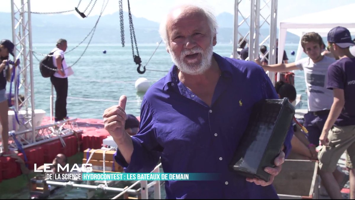 Save the date: 4 décembre 19h sur <a href="/ScienceetvieTV/">Science & Vie TV</a> , Le Mag de la Science sera dédié à l’#HydroContest 2016! A ne pas rater! #innovation