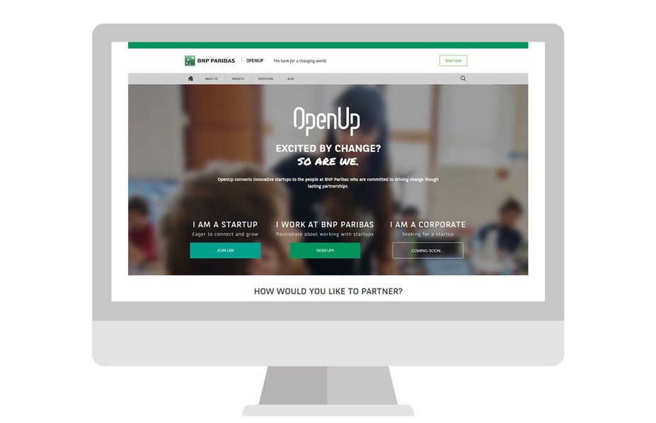 Juliettechouaid's tweet photo. A découvrir : OpenUp, la plateforme digitale qui met en relation #startups et @BNPParibas https://t.co/RECeWEMrGz https://t.co/YIjanC1f2A