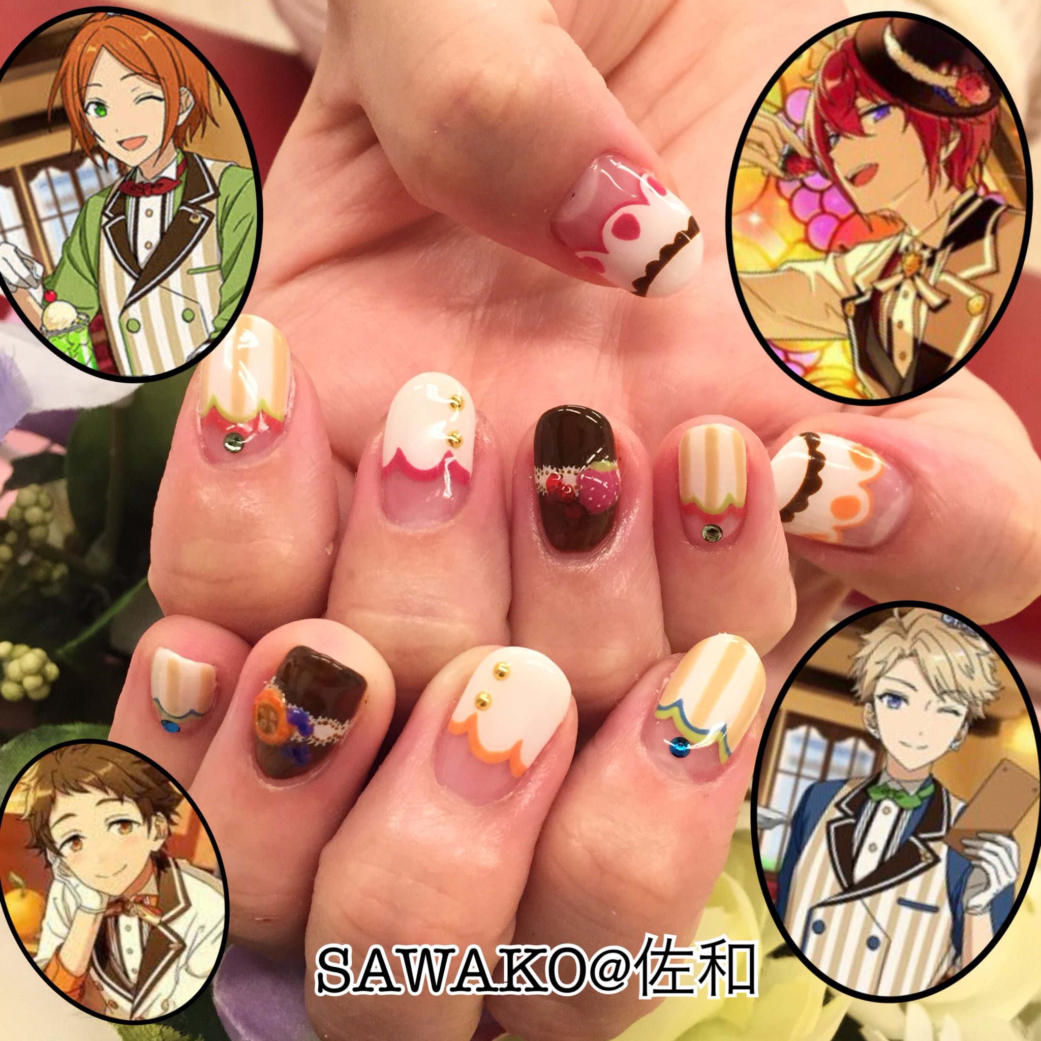 تويتر Ms Searea 佐和 大阪痛ネイル على تويتر さきちゃん Pppksm にあんスタモチーフネイル フルーツパーラーです いつもありがとう 痛ネイル あんスタ あんスタネイル 鳴上嵐 葵ゆうた 朱桜司 天満光 T Co Im9vi6z46e
